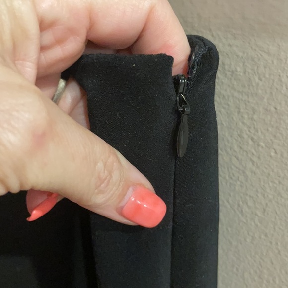 NWOT WHBM women’s LEGACY wide leg CROP / CAPRIS pants. Black size 8 - Picture 8 of 9